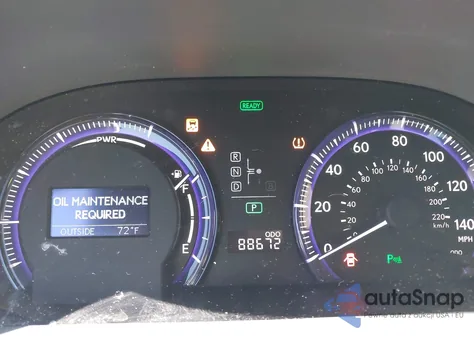 2010 Lexus Hs 250H Premium from USA, damaged, VIN JTHBB1BA6A2038030